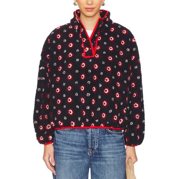 The Great. 'The Countryside' Black Polyester Pullover Size 2 - Picture 1 of 4